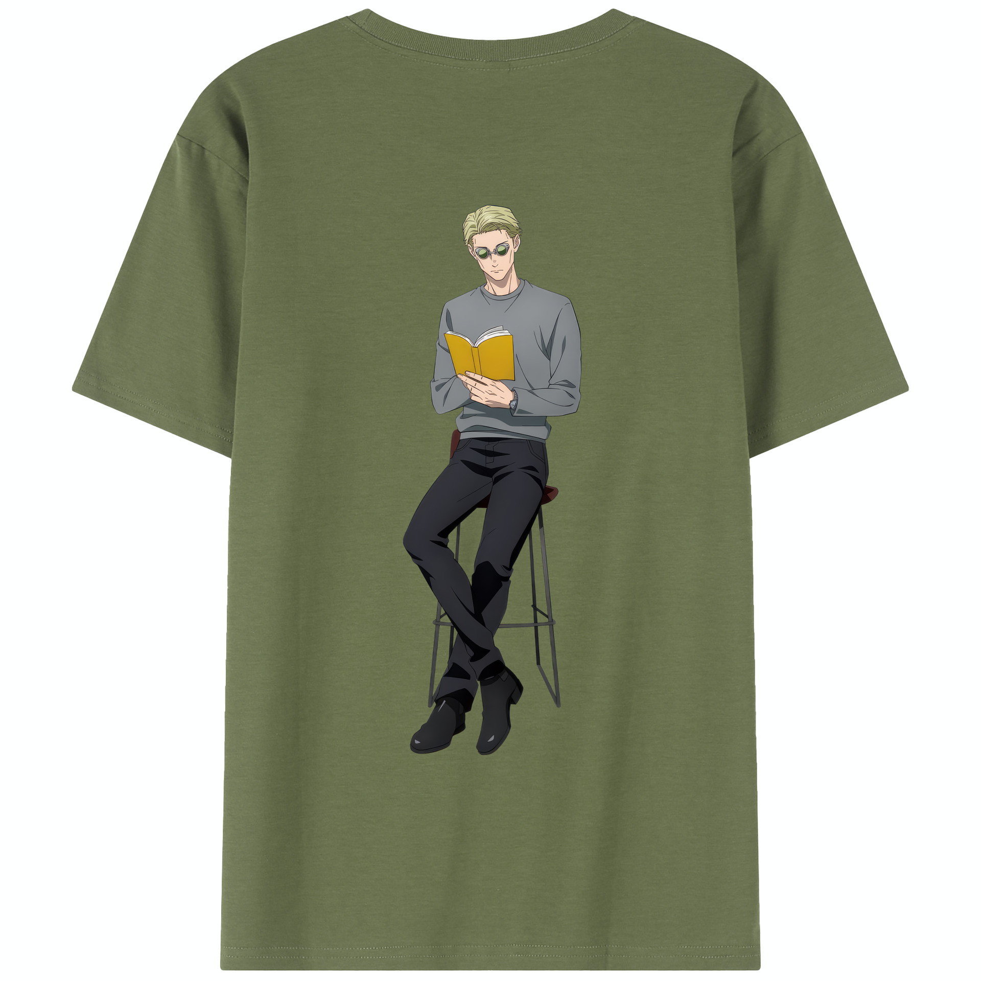 （画像用） 呪術廻戦 Jujutsu Kaisen 綿100％半袖Tシャツ（背面プリント）
